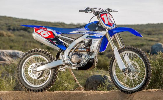 Кросовият Yamaha YZ450FX с редица подобрения за 2016 г.