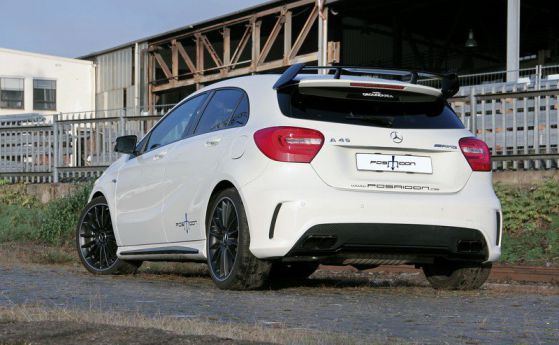 Зверски Mercedes A45 AMG от POSAIDON