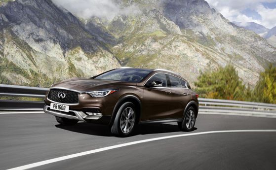 Infiniti пуска три варианта на QX30 в САЩ през лятото