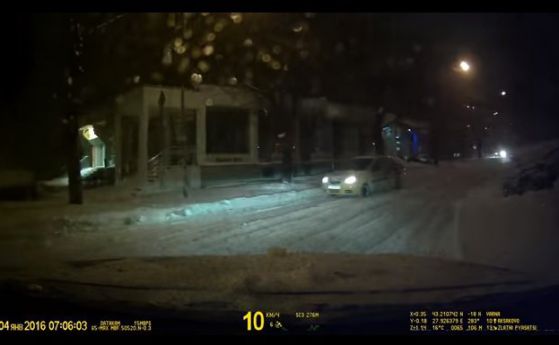 Ето как изглежда Варна след 10 см сняг