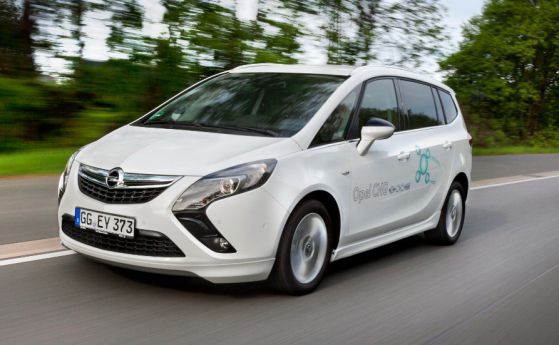 Метановият Opel Zafira Tourer с поредна екологична награда