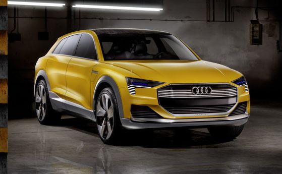 Audi h-tron quattro залага на водорода