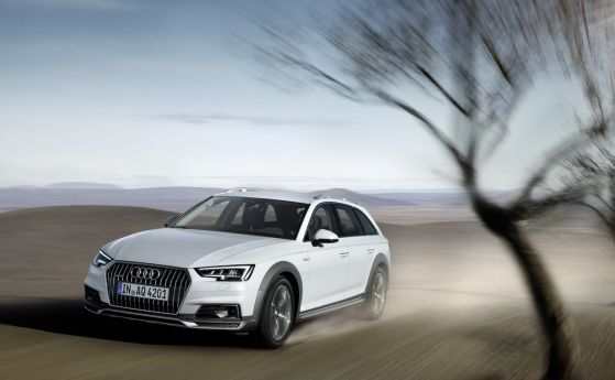 И Audi A4 allroad quattro блесна в Детройт (видео)