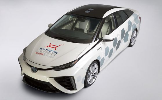 Toyota експериментира със сателитен Mirai