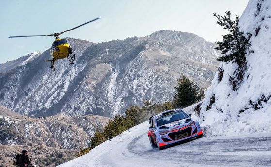 Новият Hyundai i20 WRC дебютира в Рали Монте Карло