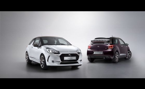 Citroen представи фейслифт версиите на DS 3 и DS 3 Cabrio