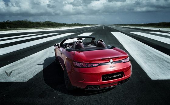 Alfa Spider Fibra dе Carbono Rosso от Vilner