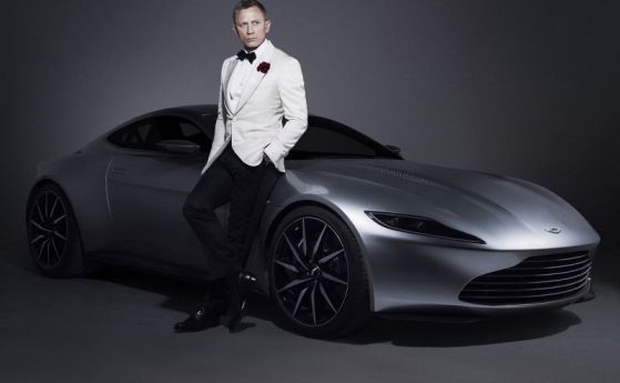 Aston Martin пуска последната кола на Джеймс Бонд на търг