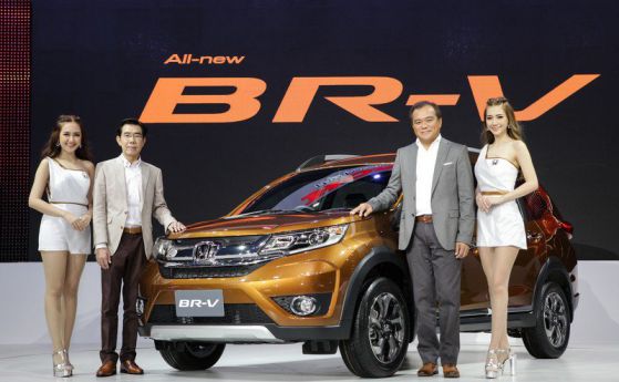 Honda BR-V стъпва на тайландските пътища