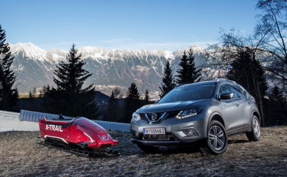 Nissan направи 7-местен бобслей, вдъхновен от X-Trail (видео)