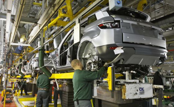 Jaguar Land Rover е най-големият автопроизводител в Англия