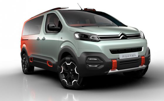 Концептуалната оф-роуд баничарка Citroen Space Tourer Hyphen