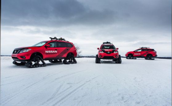 ВИДЕО: Nissan праща армия от Winter Warriors в Чикаго