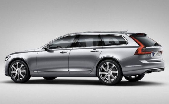 Volvo с очакван шедьовър в лицето на комбито V90