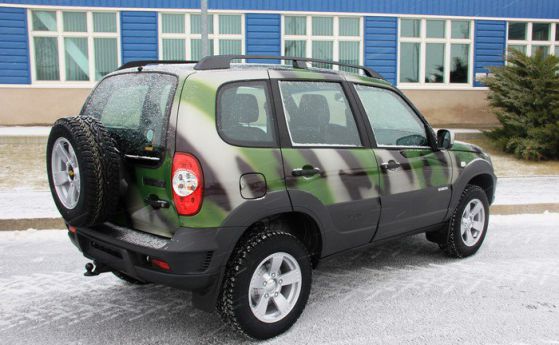 GM-Avtovaz пусна камуфлажна серия на Chevrolet Niva