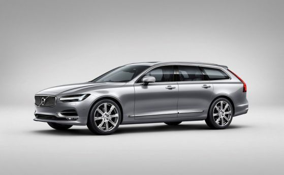 Новото Volvo V90 се появи предпремиерно (Снимки и Видео)