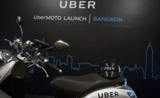 Uber преминава на две колела в Тайланд