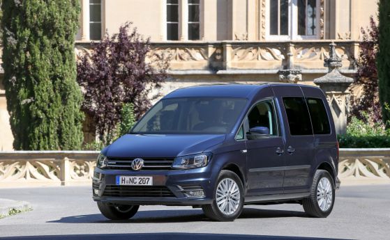 Volkswagen Caddy TGI е първата метанова баничарка с два съединителя