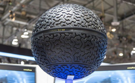 Goodyear представя уникалните сферични гуми Eagle-360