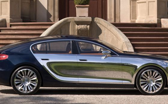 Bugatti отново обмисля четиривратия Galibier