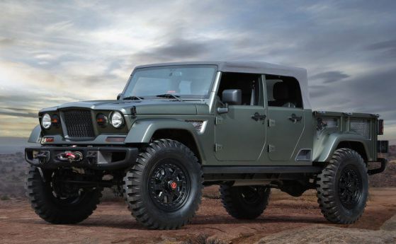 Jeep с цели седем концепции на Moab Easter Jeep Safari