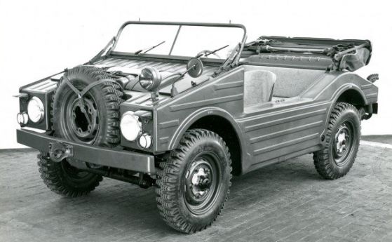 Забравеният джип-амфибия Porsche 597 Jagdwagen