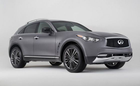 Infiniti QX70 Limited с дебют в Ню Йорк