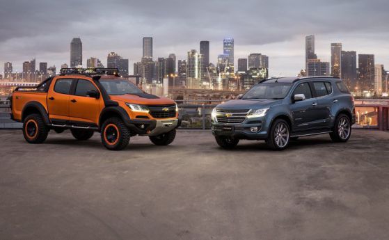 Chevrolet показа концептуалните Colorado Xtreme и Trailblazer Premier в Банкок
