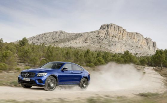 Ето го новият Mercedes GLC Coupe (галерия и видео)