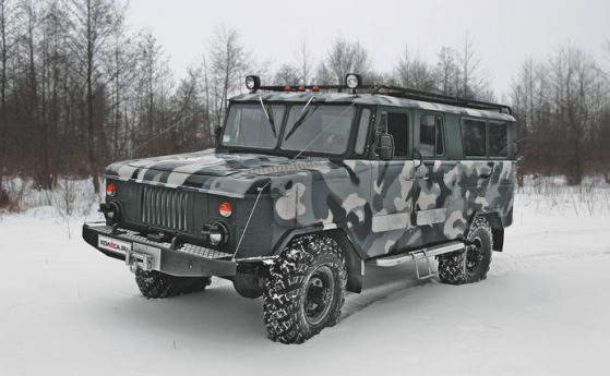 Руснаци си спретнаха Hummer от камион ГАЗ-66