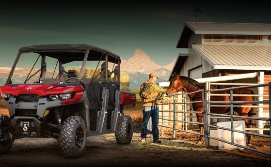Can-Am Defender MAX вече може да побере шестима