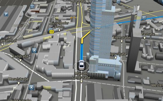 Bosch с нова 3D автомобилна навигация