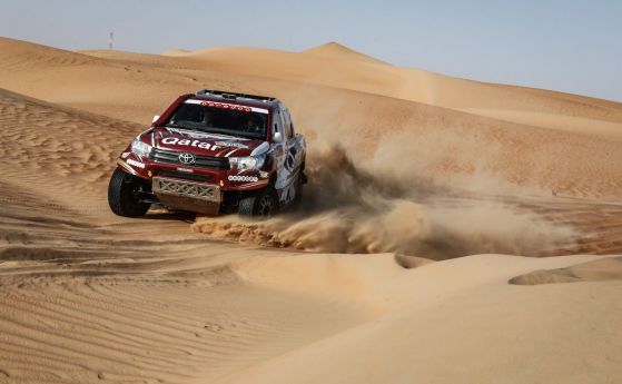 Ал Атия и Тоби Прайс триумфираха в Abu Dhabi Desert Challenge 2016