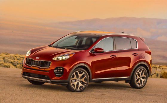 Kia Sportage с най-висока оценка за безопасност в САЩ
