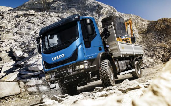Новият Iveco Eurocargo вече и с 4x4 версия