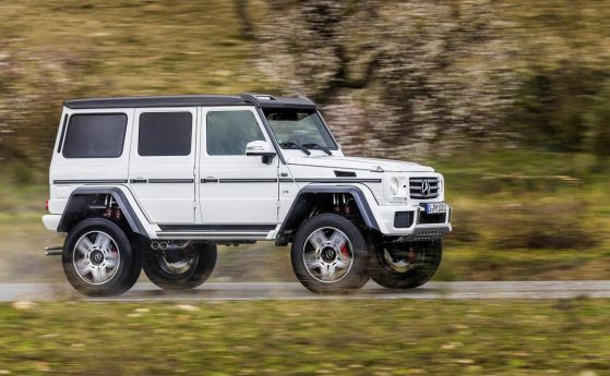 Mercedes обмисля пускането на  G500 4x4² в САЩ