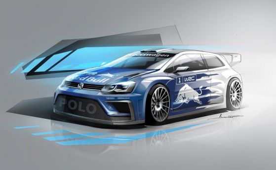 VW показа Polo R WRC за 2017 г.