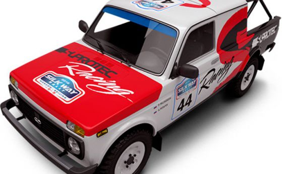 Превръщат Lada 4x4 Pickup в пустинен състезател