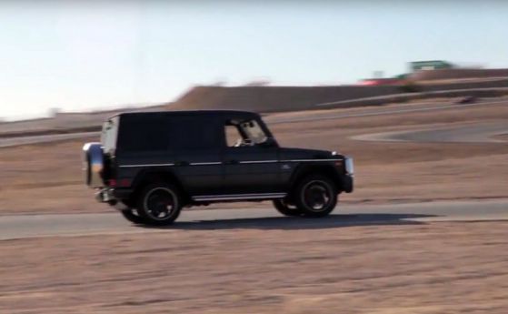 Става ли Mercedes G63 AMG за пистата? (видео)