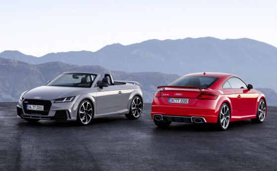 Пекин: Новото Audi TT RS дебютира с 400 коня (видео)