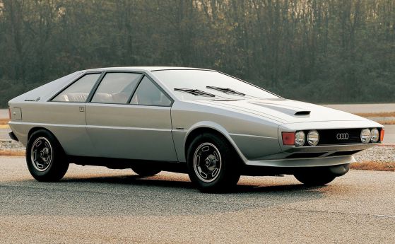 Отдавна забравеното Audi Asso di Picche се появява през 1973 г.
