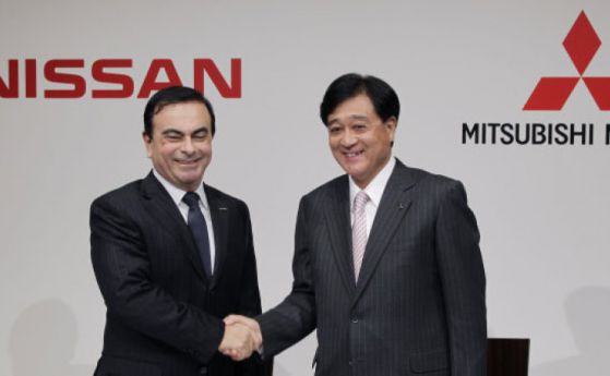 Nissan поема контрола над Mitsubishi