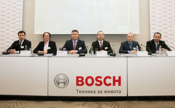 Bosch с двуцифрен ръст на продажбите в България