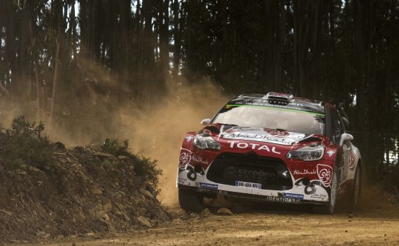 WRC: Мийк води в Португалия, Падън се подпали (видео)