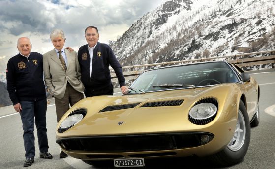 Lamborghini Miura празнува половинвековен юбилей