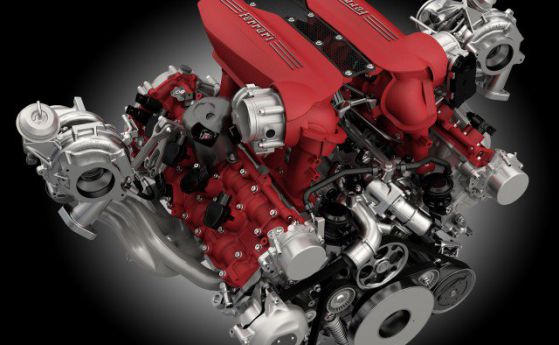 Битурбо V8 на Ferrari е двигател на 2016 г.