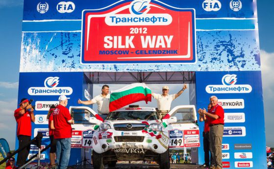 Българи на старта на Silk Way Rally 2016!