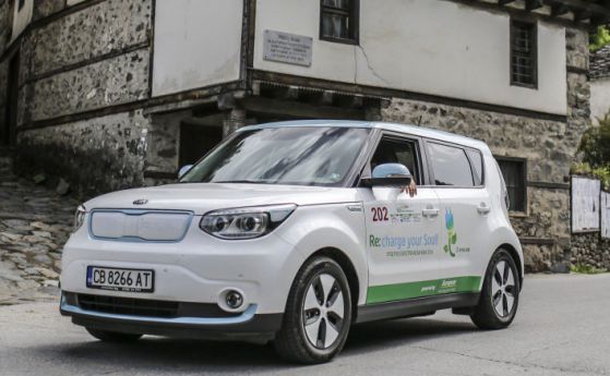 KIA Soul EV с приз за икономичност и екология от състезанието Ecodrive Bulgaria 2016
