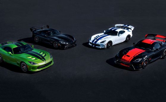 Viper отбелязва годишнината и гибелта си с пет специални модела