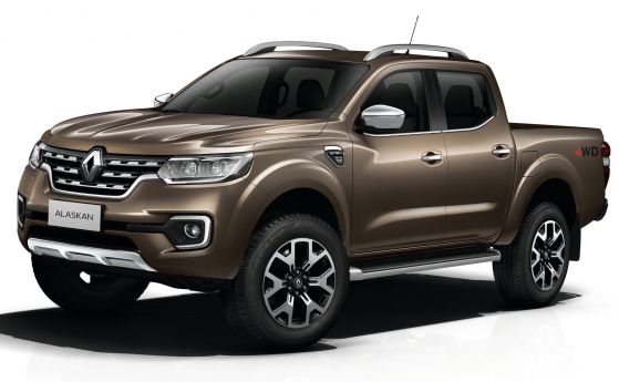 Пикапът Renault Alaskan дебютира в Колумбия